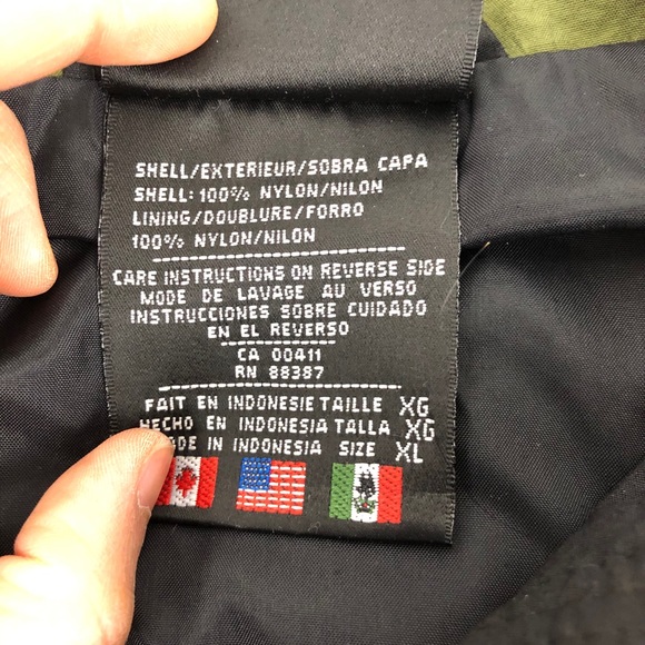 Men's Adidas XL Windbreaker Jacket Full Zip - Picture 6 of 7